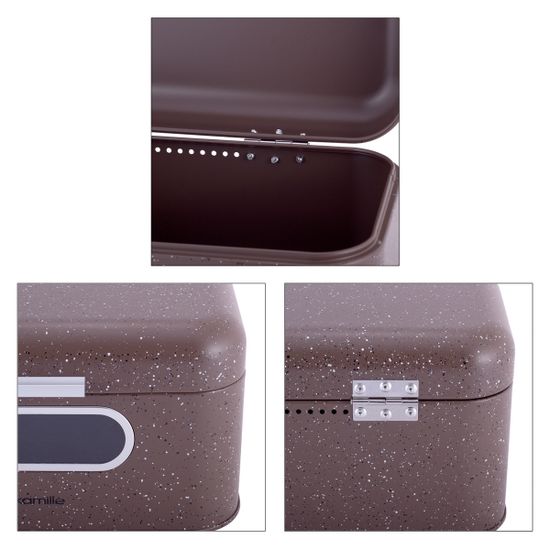 Хлебница Kamille KM-1112 с 2 емкостями для хранения