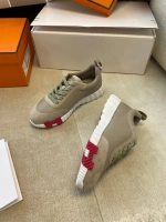 Женские кроссовки Hermes Bouncing цвета хаки