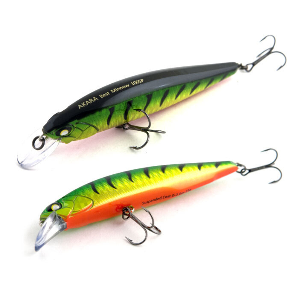 Воблер Akara Best Minnow 110SP 17 гр. (3/5 oz 4,3 in) A99