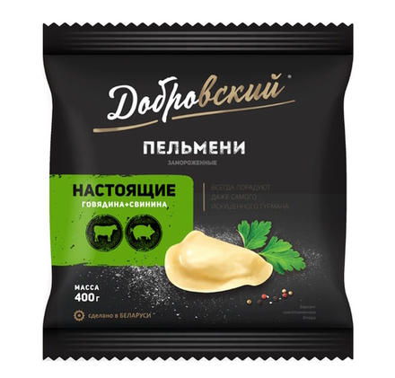 Пельмени "Добровский" Настоящие 400г. Провит