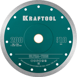 KRAFTOOL ULTRA-THIN 200х1.8 мм ультратонкий алмазный диск (36685-200)