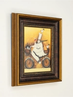 Картина настенная интерьерная в багетной раме 18*21 см