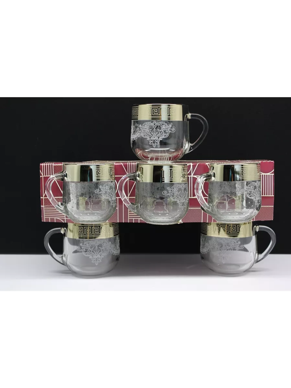 Кружка для чая и кофе набор 6шт