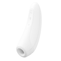 Белый вакуум-волновой стимулятор 13,5см Satisfyer Curvy 1+