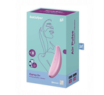 Вакуумно-волновой стимулятор Satisfyer Curvy 3+ с возможностью управления через приложение розовый