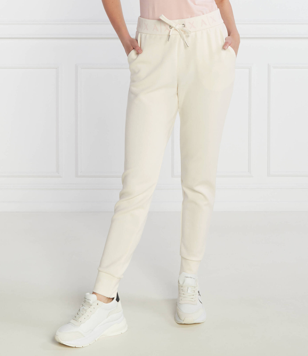 Спортивные штаны Armani Exchange - кремовый(6RYP81 YJEGZ)