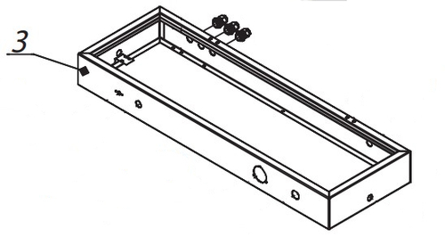 Корпус электроящика для камер contracor серии cab, артикул 83400012
