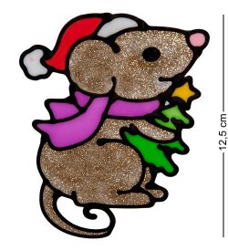 XM-239 Комплект наклеек для окна «Мышонок» 4 шт.