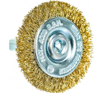 ЩЕТКА Д/ДРЕЛИ 40ММ ПЛОСКАЯ ЛАТУН/ВИТАЯ MATRIX 74442