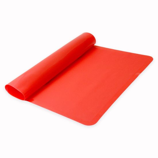 Коврик силиконовый 40х30х0.1 см для раскатки теста и выпечки Kamille КМ7716