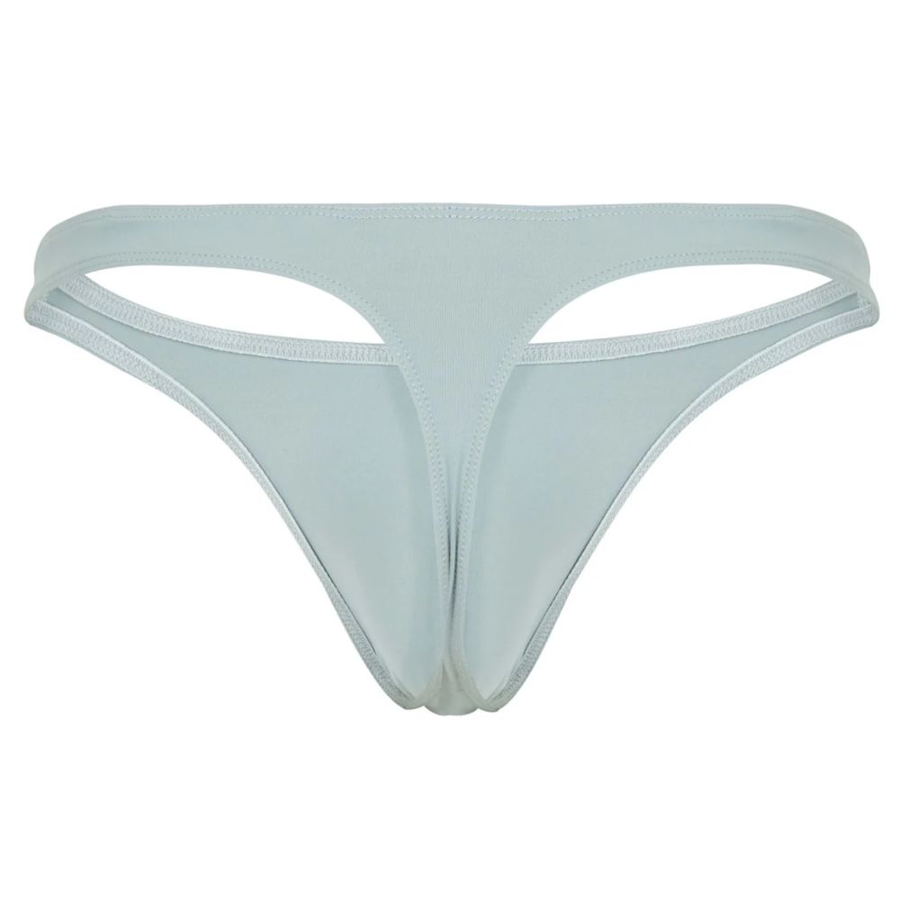 Мужские трусы тонги серые Clever Moda DESIRABLE THONG 183012