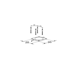 Островная вытяжка Korting KHA 39970 W Cylinder