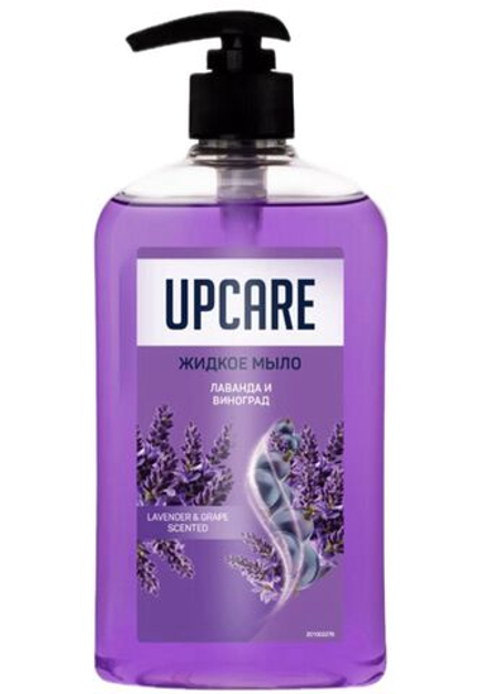 UPCARE ЖИДКОЕ МЫЛО ЛАВАНДА И ВИНОГРАД 400МЛ*12