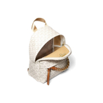 Michael Kors Slater Extra-Small Logo Convertible Backpack White