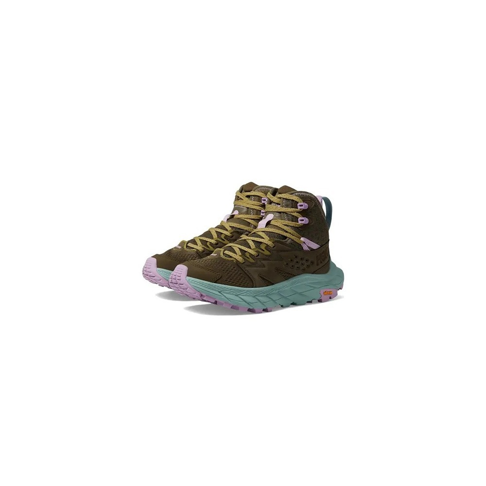 Кроссовки женские HOKA W ANACAPA BREEZE MID Dark Olive / Agave