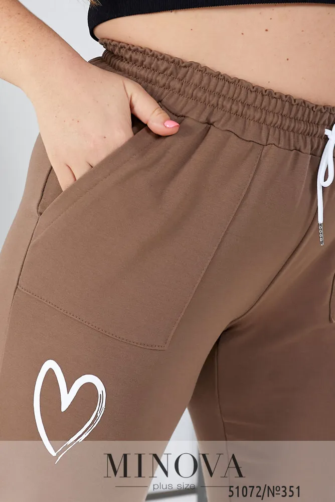 Штаны 351-мокко Minova