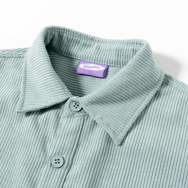 Рубашка Velvet Button Фисташковый - фото 9