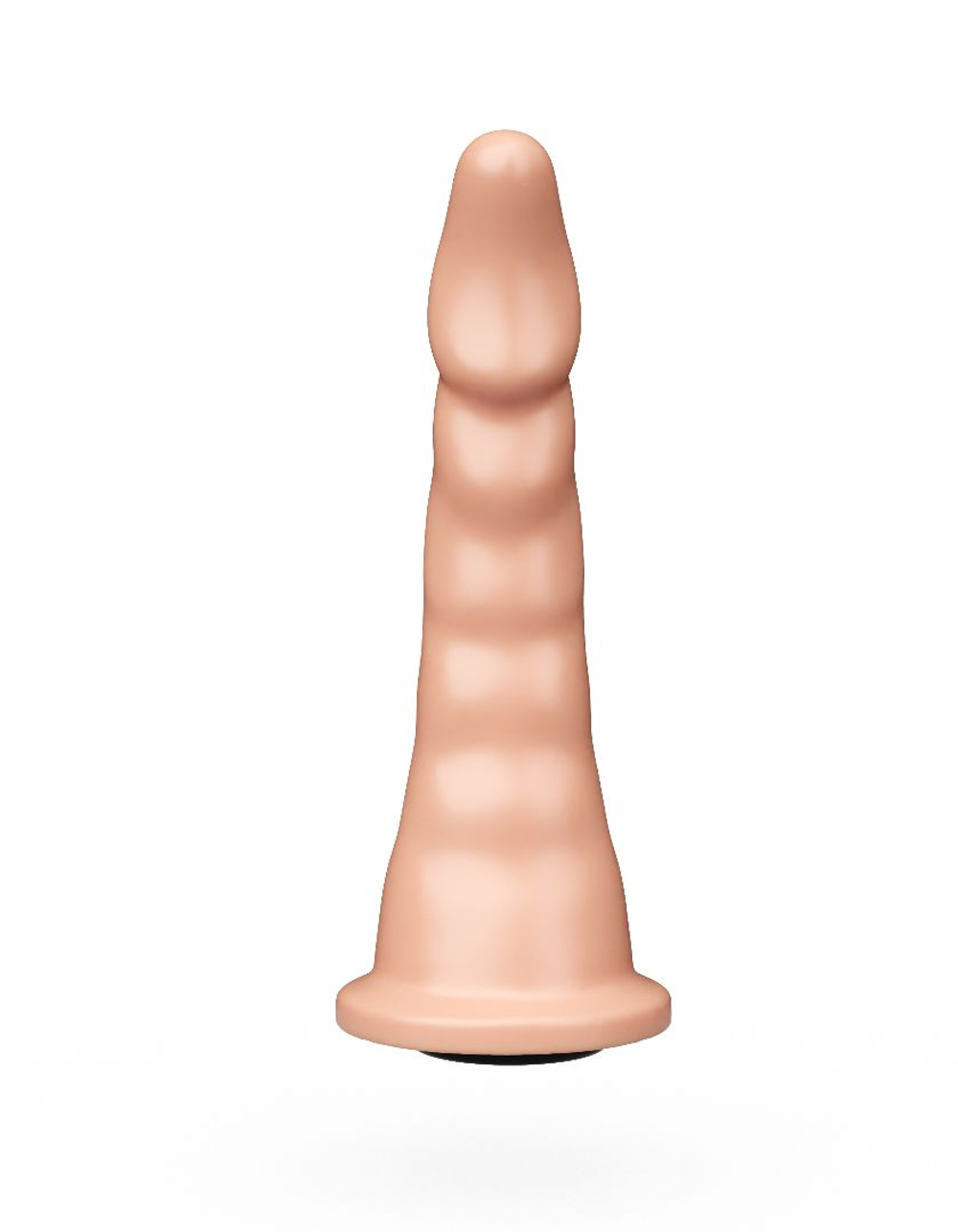 Телесная насадка на трусики харнесс Alien - 18,5 см. (Цвет: телесный)