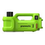 Домкрат автомобильный гидравлический аккумуляторный Greenworks Арт. 3401407, 24V, без АКБ и ЗУ в сумке