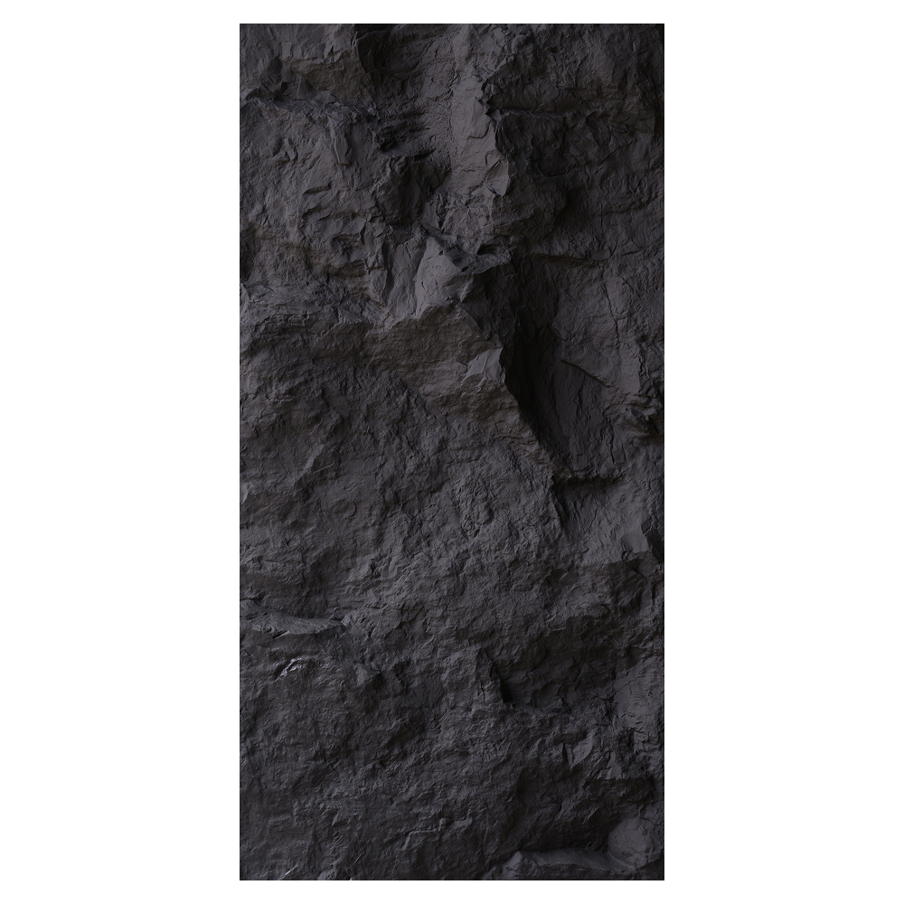 PU Rock Stone Pure Black