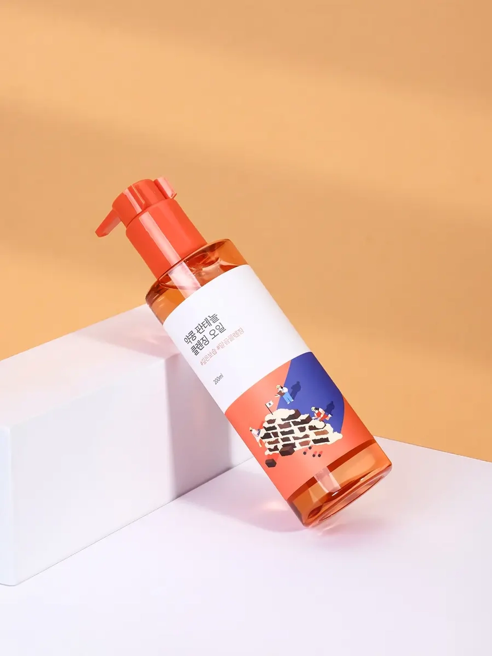 Round Lab Гидрофильное масло с черной соей и пантенолом Soybean Panthenol Cleansing Oil 200 мл