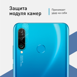 Стекло на камеру ROSCO для Honor 20 Lite 2020;Huawei P30 Lite;Honor 20S;Huawei nova 4e оптом (арт. HW-P30L-CLEAR-CAM-GLASS)