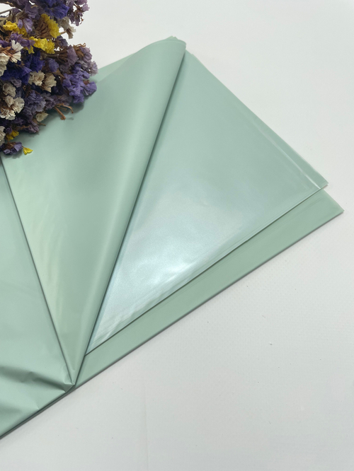 Бумага тишью водостойкая Бирюзовая 20 листов