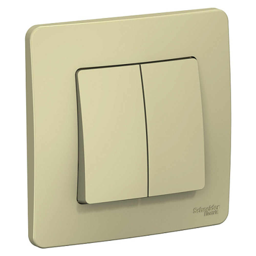 Выключатель 2-кл. СП Blanca 10А IP20 (сх. 5) 250В беж. SchE (шт) Schneider Electric