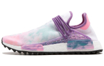 Pharrell Williams x adidas originals NMD Human Race Holi Festival (Pink Glow) Philippine Dong co-branded low-cut sports casual shoes for men and women the same white purple