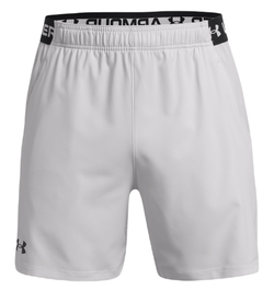 Мужские шорты теннисные Under Armour Men's UA Vanish Woven 6" Shorts - halo gray/black