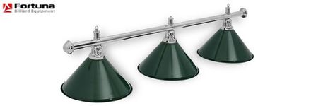 Светильник Fortuna Prestige Silver Green 3 плафона
