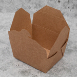 Контейнер Fold Box Оригамо, 130х105х64 мм, 600 мл, крафт, 315 штук