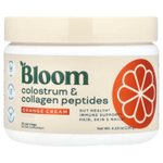 Bloom, Молозиво и пептиды коллагена, апельсиновый крем, 120 г (4,23 унции)