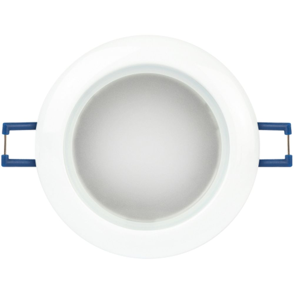 Светильник встраиваемый влагозащищенный ЭРА WR1 WH под лампу MR16 GU5.3 белый | Влагозащищенные встраиваемые светильники