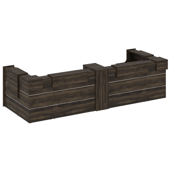 Onix Ресепшн O.R-K-37 Дуб Мали 4714*1768*1187