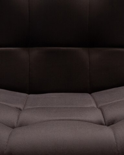 Стул обеденный DOBRIN CHILLY, Эспрессо Holland 74, основание черное