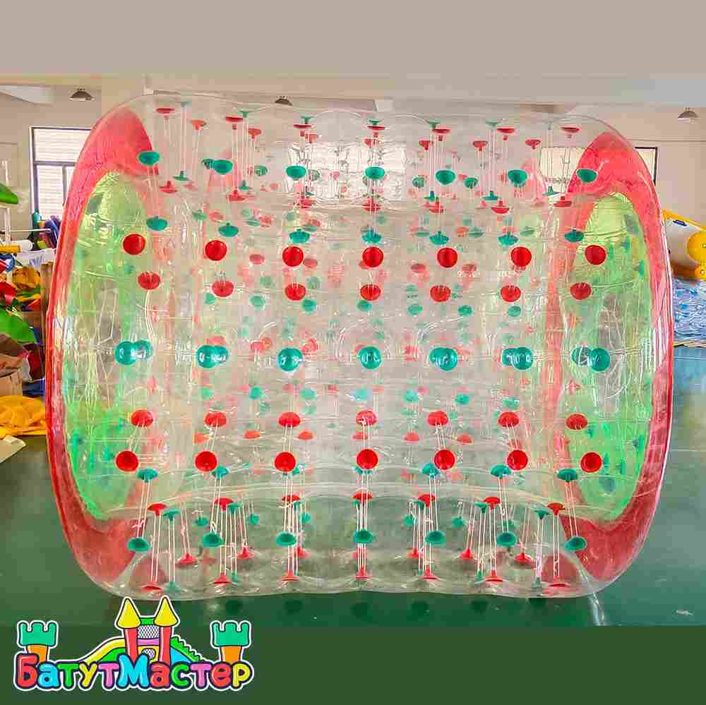 Аттракцион Водный роллер (Гидророллер) "Цветной" ПВХ, 2.2*2*2 м