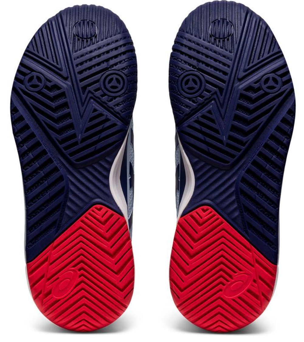 Женские Кроссовки теннисные Asics Gel-Resolution 8 W- soft sky/dive blue