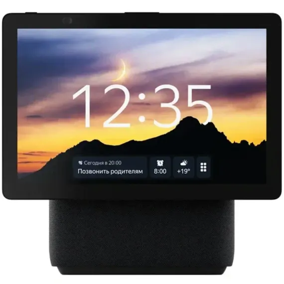 Умная колонка Яндекс Станция Дуо Макс с Zigbee Black (YNDX-00055)