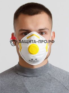Респиратор Росток 2Ф К, FFP2, с клапаном , одноразовый