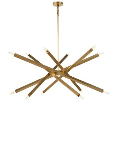 Золотая люстра “Пэрис”