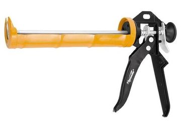 Пистолет для герметика SPARTA 310 мл, "полуоткрытый", круглый шток 8 мм, Heavy Duty 886325