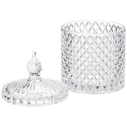 ЕМКОСТЬ ДЛЯ ХРАНЕНИЯ "DIAMANT" 10,5*10,5*17СМ