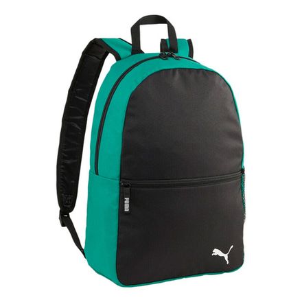 Рюкзак спорт. PUMA TeamGOAL, 09023804, полиэстер, черно-зеленый