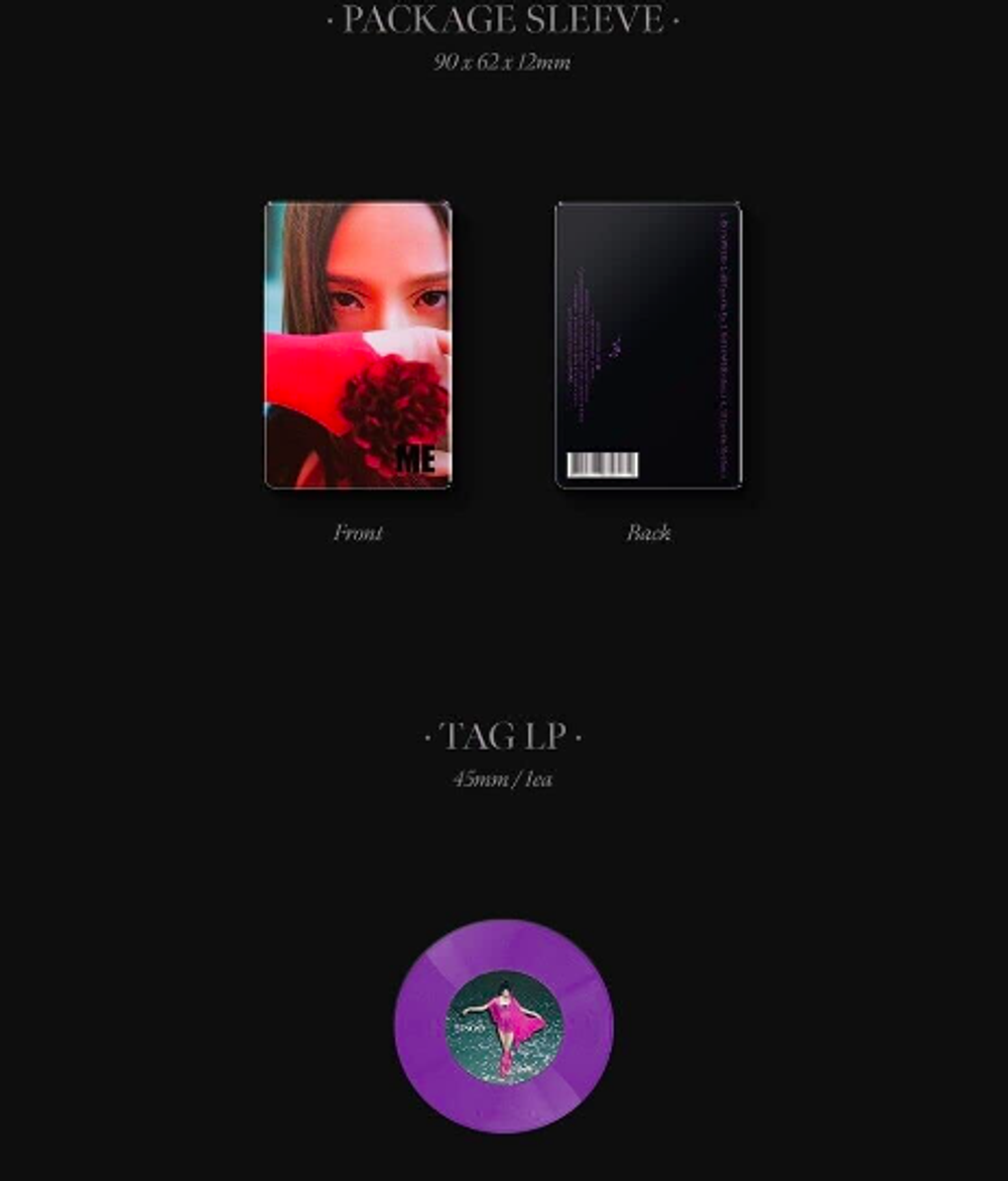 Альбом JISOO - ME [YG TAG ALBUM] (LP Ver.)