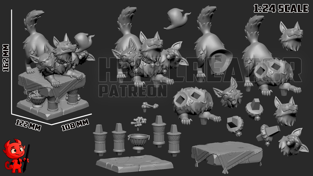 Фигурка hades цербер