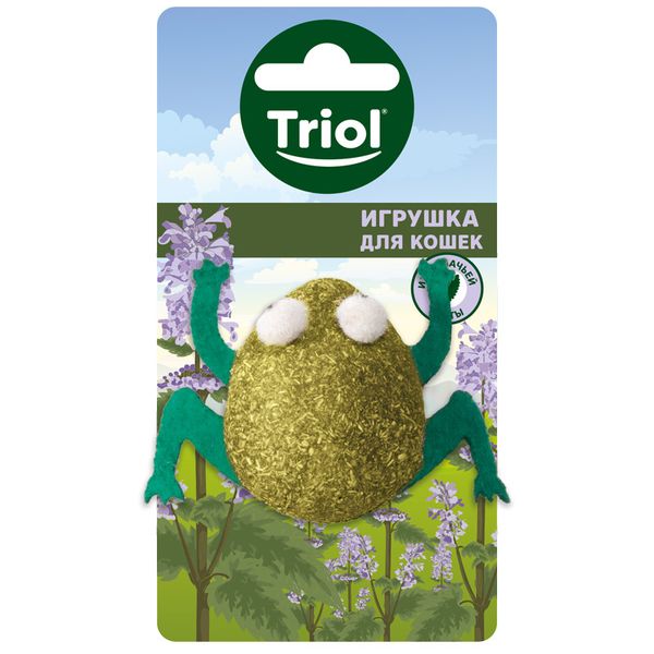 Игрушка для кошек из прессованной кошачьей мяты Triol 