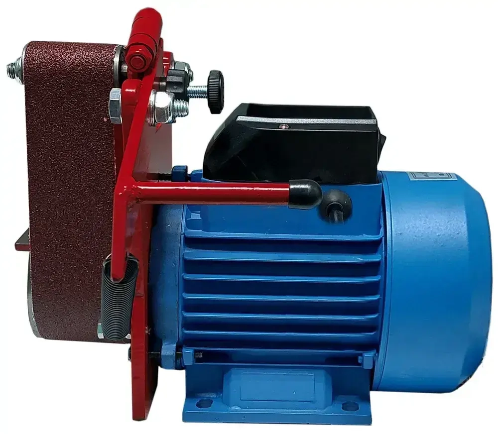 Ленточный шлифовальный станок Гриндер Красный Металлист СШ-34