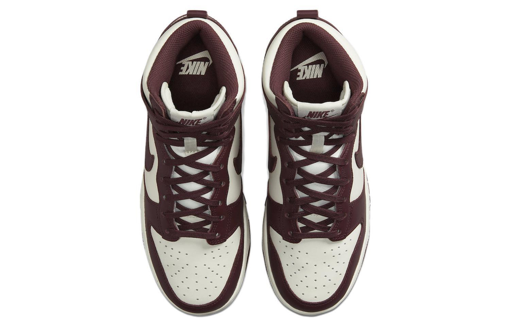 Кроссовки Nike Dunk Burgundy Crush (Женская размерная сетка)