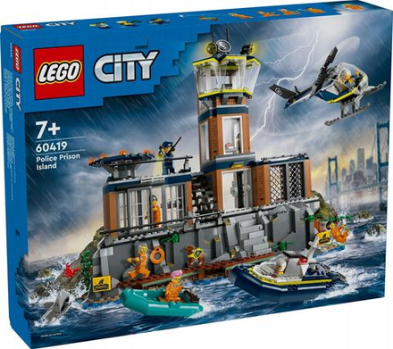 Конструктор LEGO City - Полиция Тюремного острова- Лего Сити 60419